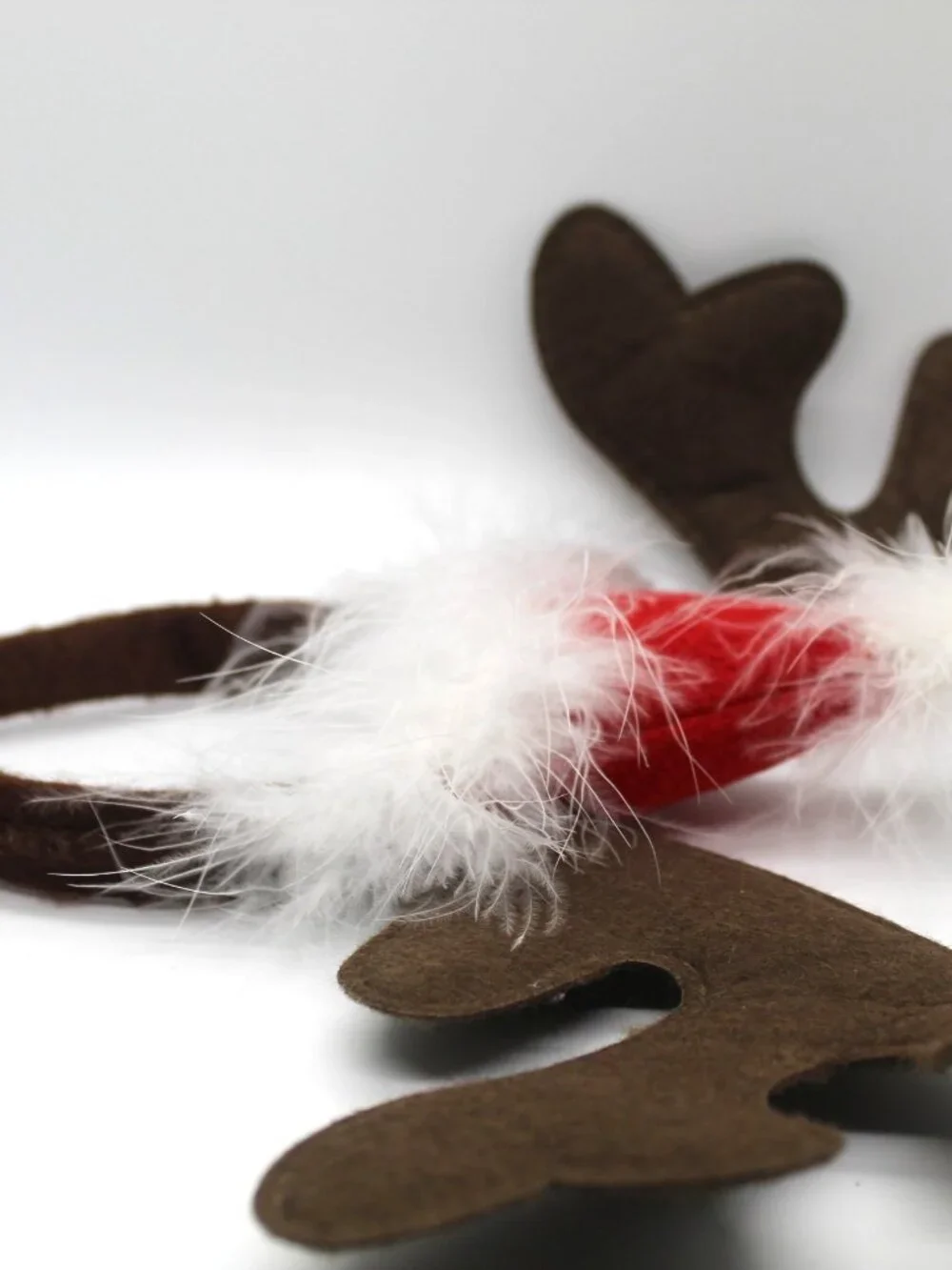 Dog Reindeer Santa Antlers Headband Christmas Costume Outfit For Small Dogs NWOT